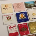 Vintage Matchbook Lot Of 19 Mixed - Full - Restaurants  Bars  Lounge  Hotels Mgm