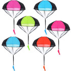 Hand Throwing Parachute Toy   Fun Outdoor Game For Kids With Mini Soldier