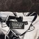 Vintage Looney Tunes Marvin The Martian All Over Print Button Up Youth Sz 14 