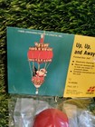 Leewards Up  Up And Away Hot Air Balloon Vtg Sequin Bead Christmas Ornament Kit