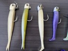 Nlbn No Live Bait Needed Soft Plastics Jig Heads Lot   Poppers Striped Bass