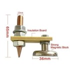1-3 Magnetic Welding Ground Clamps Metal Holder Magnet Head Support Without Tail