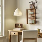 Wood Trumpeted Pendant Light - Hearth   Hand With Magnolia