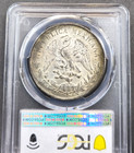 1900zs Fz Mexico Silver 1 Peso Large Cap   Rays Pcgs Ms 62 Rare Beautiful Coin