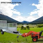 2  Trailer Hitch Bucket Clamp Ball Mount Receiver Fit Bobcat Tractor Skidsteer