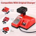2x 12v 7 0a Li-ion Battery For Milwaukee M12b6 M12 Xc 48-11-2401 2402 Power Tool