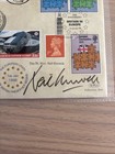 Benham Silk First Day Cover   Britain In Europe   50p Coin Signed Neil Kinnock 