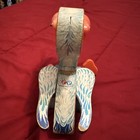 Fisher Price 1960s Vintage Wooden Big Bill Pelican Pull Toy  794 Works Quacks