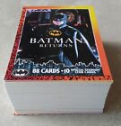 Trading Cards--batman Returns  88 Cards Set  1992 Topps 