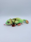 Ty Beanie Baby Rainbow The Iguana Chameleon Toy No Hang Tag 1997