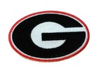 Georgia Bulldogs Ncaa College Football Embroidered Sew On Iron On Patch Ugga