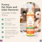 Pet Stain   Odor Remover Enzyme Cleaner For Dog   Cat Urine - 25oz Cucumber Mint