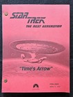 Star Trek  Tng  times Arrow  Script Lot Parts 1   2 Final Draft 1992 Enterprise