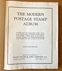 Vintage 1933 Scott Modern Postage Stamp Album W  Worldwide Stamps