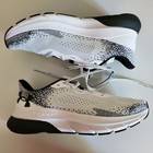 New Under Armour Hovr Turbulence 2 Mens 10 Running Shoe White Black Nib