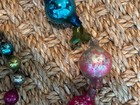 Vintage Graduated Mercury Glass Bead Garland  52 Inches