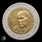 Chile  Pattern 500 Pesos  2000   Final Design Obverse  Casa De Moneda Reverse