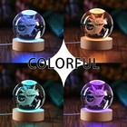 Axolotl 3d Crystal Ball Night Light  2 36 Inch  Axolotl Gifts Axolotl - 2 36 