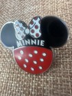Disney Parks Minnie Mouse Pin 2016 Red Polka Dot Dress   Bow Pin Trading