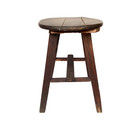 Antique Handmade Wooden Rustic Bench Primitive Farmhouse Oval Stool Vintage