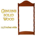 Medieval Sword Stand Solid Wood Horizontal Display Rack For Katana Dagger 6 Tier