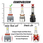 For Kia Soul 2012 2013 6000k White Led High Low Headlight Fog Light Lamp Kit 6x