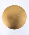 Nos Unengraved Bronze Medal Blank Medallic Art Co  High Relief Maco Vtg