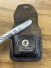 Vintage Harley Davidson Motor Cycles Leather Lighter Zippo Holder Case Made Usa