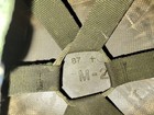 Surplus Military Helmet With New Cover - Likely Desert Storm Era Gi Helmet M-2