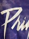 Prince White Script Logo Purple Tie Dye Graphic T Shirt Sz Small-good Condition