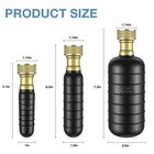 Drain Cleaning Bladder Rubber Sewer Pipe Unclogging Tool Fits 1 To 6 Inch Pipes