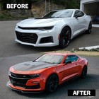 Front Bumper Lip With Side Skirt For Chevy Camaro 2016-2024 1le Style Chevy Cama