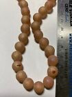 Matte Frosted Sea Glass Beads 4mm 6mm 8mm 10mm 15mm 17mm