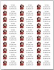 150 Yorkie Dog Hoodie Puppy Mailing Return Address Labels Personalized