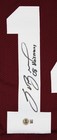 Oklahoma Sam Bradford  2008 Heisman  Signed Maroon Pro Style Jersey Bas Witness