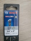 2 Bosch 3 4  X 8  Sds-plus Bulldog Rotary Hammer Bit - Hc2122 New