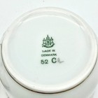 Bing   Grondahl B g Denmark 52 Cl Porcelain Lidded Mustard Pot Gold Floral