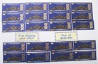 20  twenty  Blue 24k Gold Plated  100 Dollar Bill s New Style  Free Shipping 