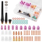 71pcs Tig Torch Accessories Consumables For Wp-17 Wp-18 Wp-26 Tig Welding Torch