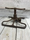 Vintage Cast Iron Base Brass Sprinkler Rustic As-is Untested Yard Garden Lawn