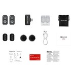 Hollyland Lark A1 Mini Duo 2-person Wireless Microphone System With Usb-c  gray 