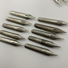 Francis Pratt Calligraphy Dip Pen  No  404  406a  407 Nibs Nickeloid  29 Pcs 
