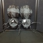 Gemmy Industries Halloween Hanging Black Widow Spider Decorations 2 Lot 14  Rare