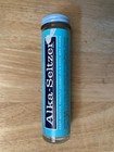 Vintage Alka-seltzer Brand Tablets Empty Glass Tube   Lid Usa  5 5    Tall X 1 25 