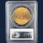 1911-d  20 Gold Saint Gaudens Double Eagle Pcgs Ms64  Cac Gem Pq