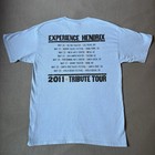 Jimi Hendrix Experience Men   s Size Large 2011 Power Of Soul Tribute Tour