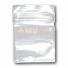 1000 Clear Plastic Ziplock Reclosable Poly Seal Bags Coins jewelry Small-large