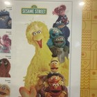 Sesame Street Usps Forever Stamps Framed Display 2019 50th Anniversary