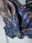 Windstone Editions Mother Resting 1985 Pena Dragon Peacock Blue Stones Rainbow