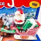 Fisher Price Little People Santas Delivery  1999 Santa Sleigh Christmas  Toy